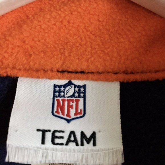 Denver Broncos Fleece 1/4-zip Pullover Size XL - Picture 5 of 8